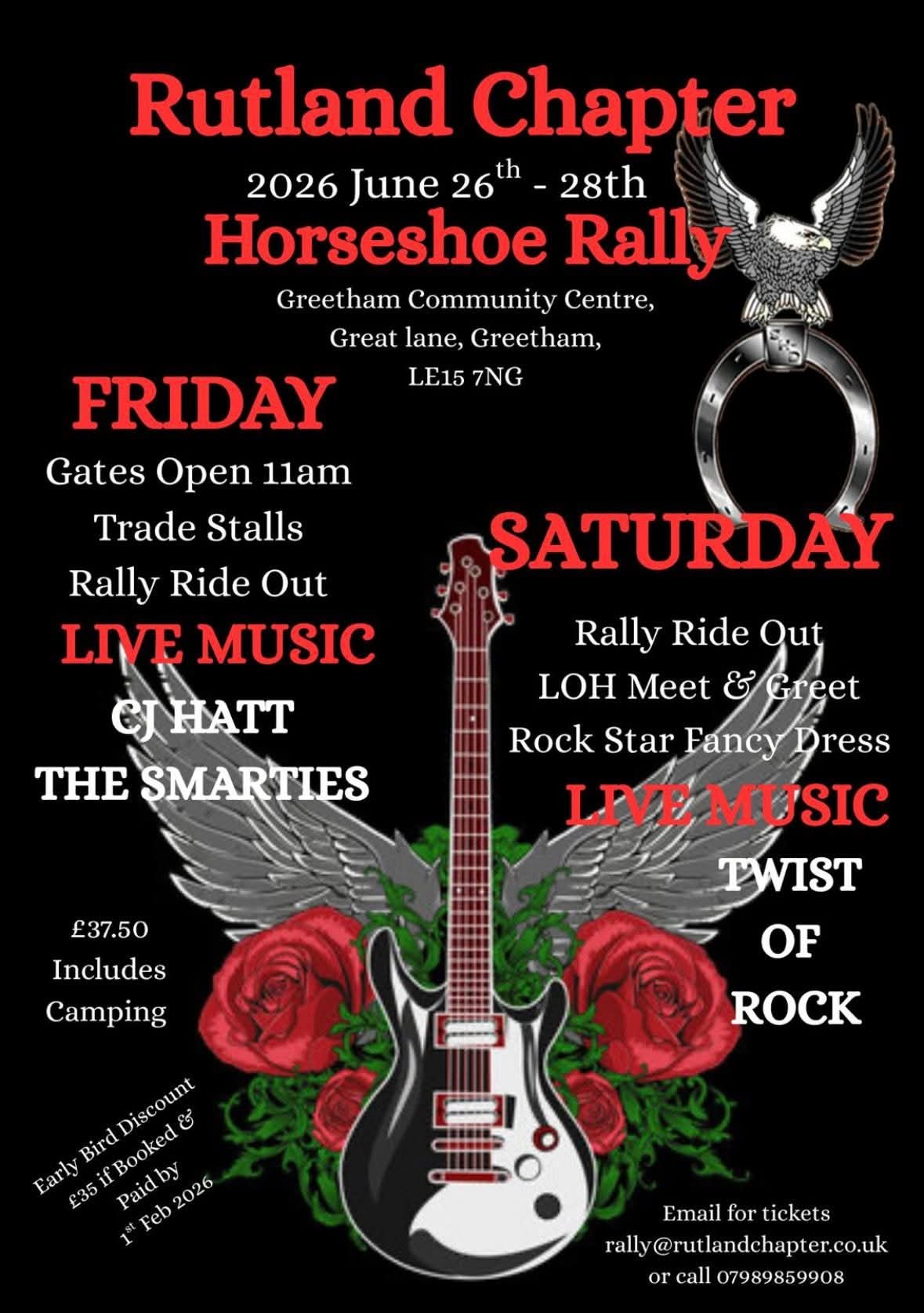 Rutland Chapter Horse Shoe Rally