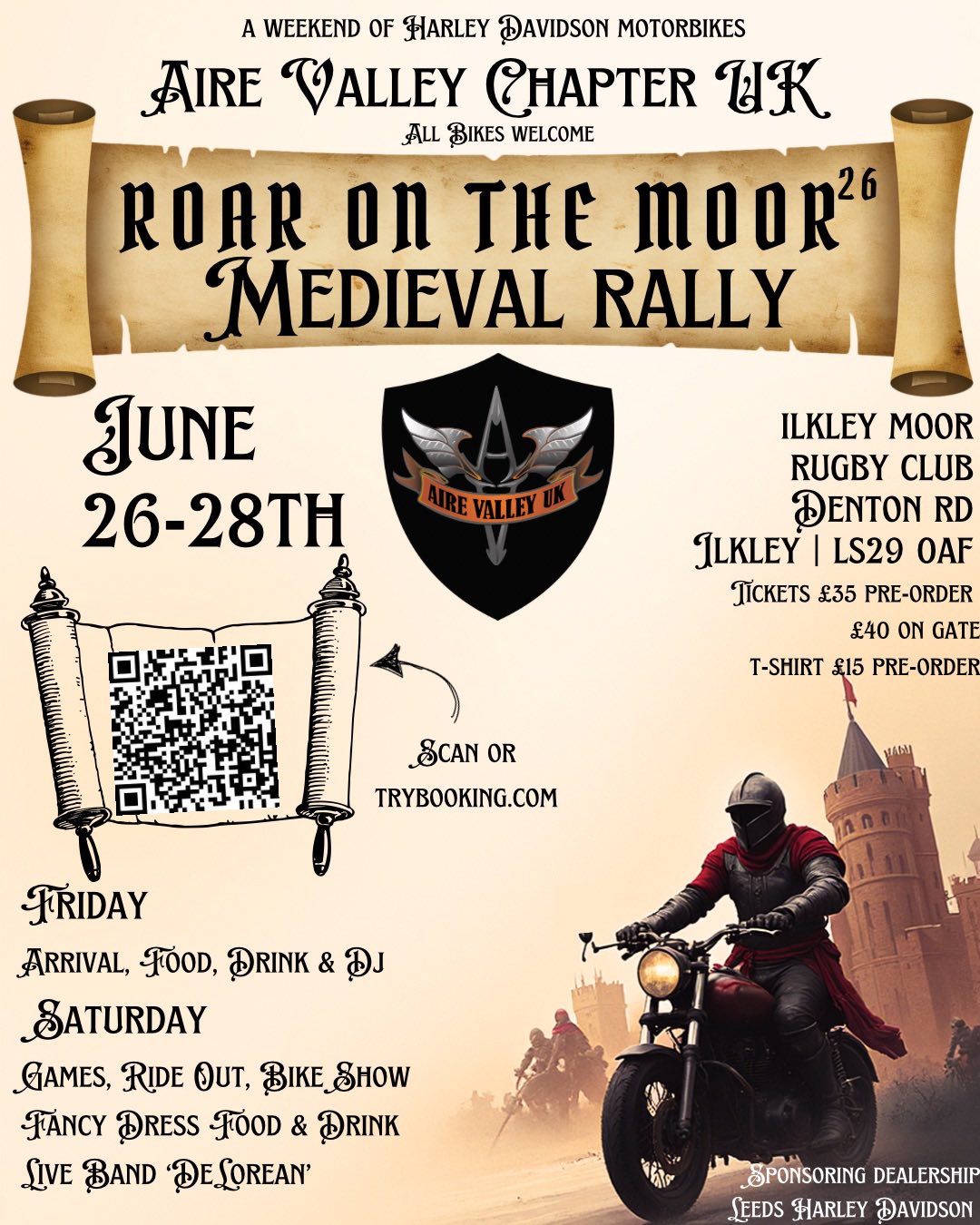 Aire Valley Roar on the Moor 2026